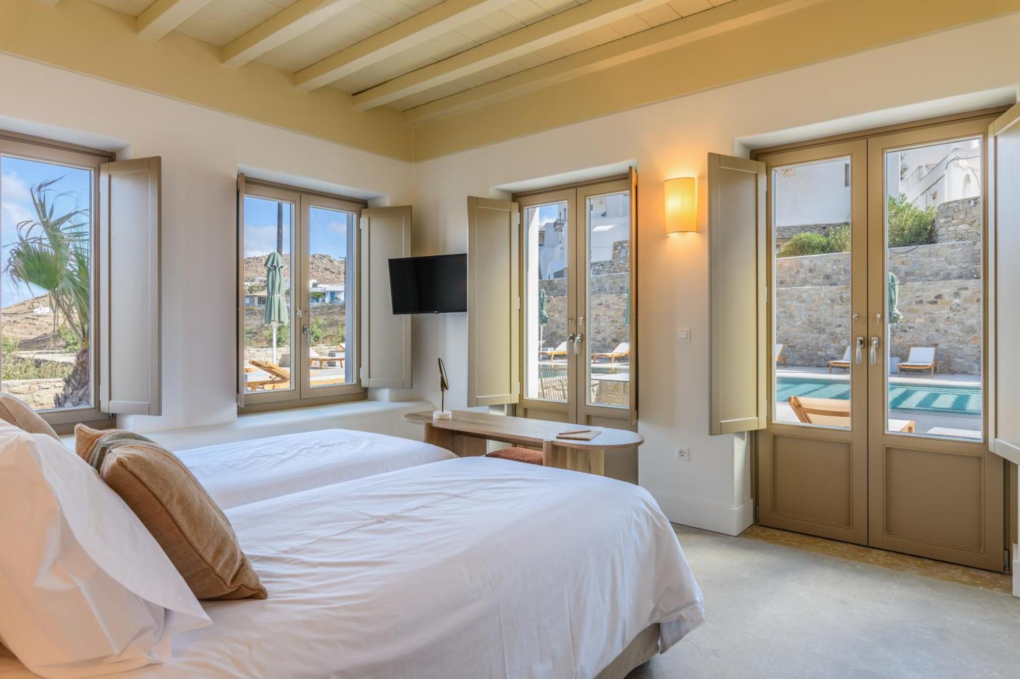 Camarades Mykonos Hotell Ano Mera Eksteriør bilde